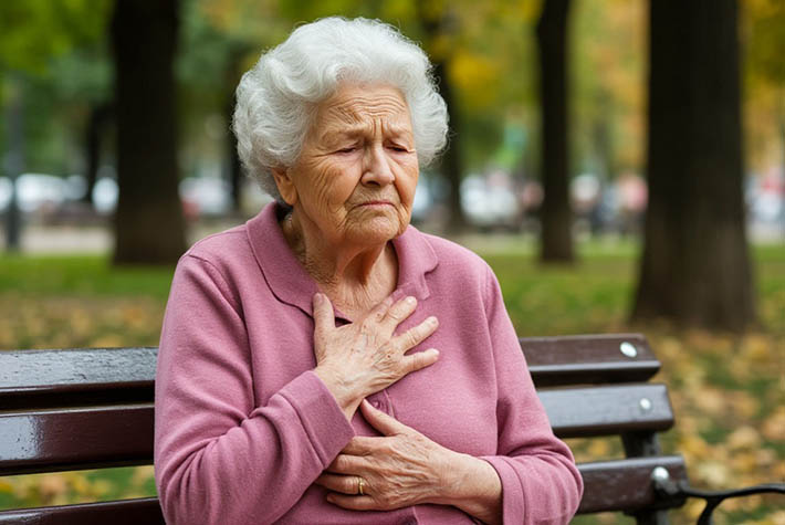 Причины и лечение одышки у пожилых людей